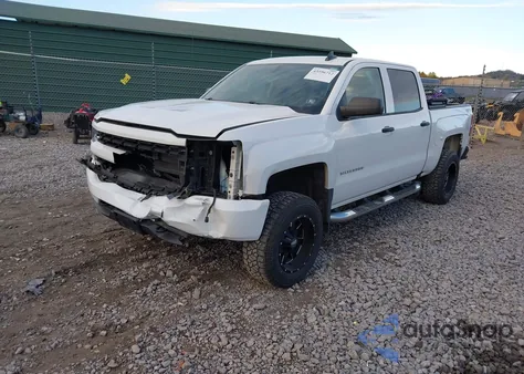 2018 Chevrolet Silverado 1500 Custom from USA, damaged, VIN 3GCUKPEC7JG446473